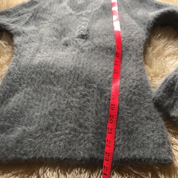 Grey soft sweater size M - Picture 7 of 7